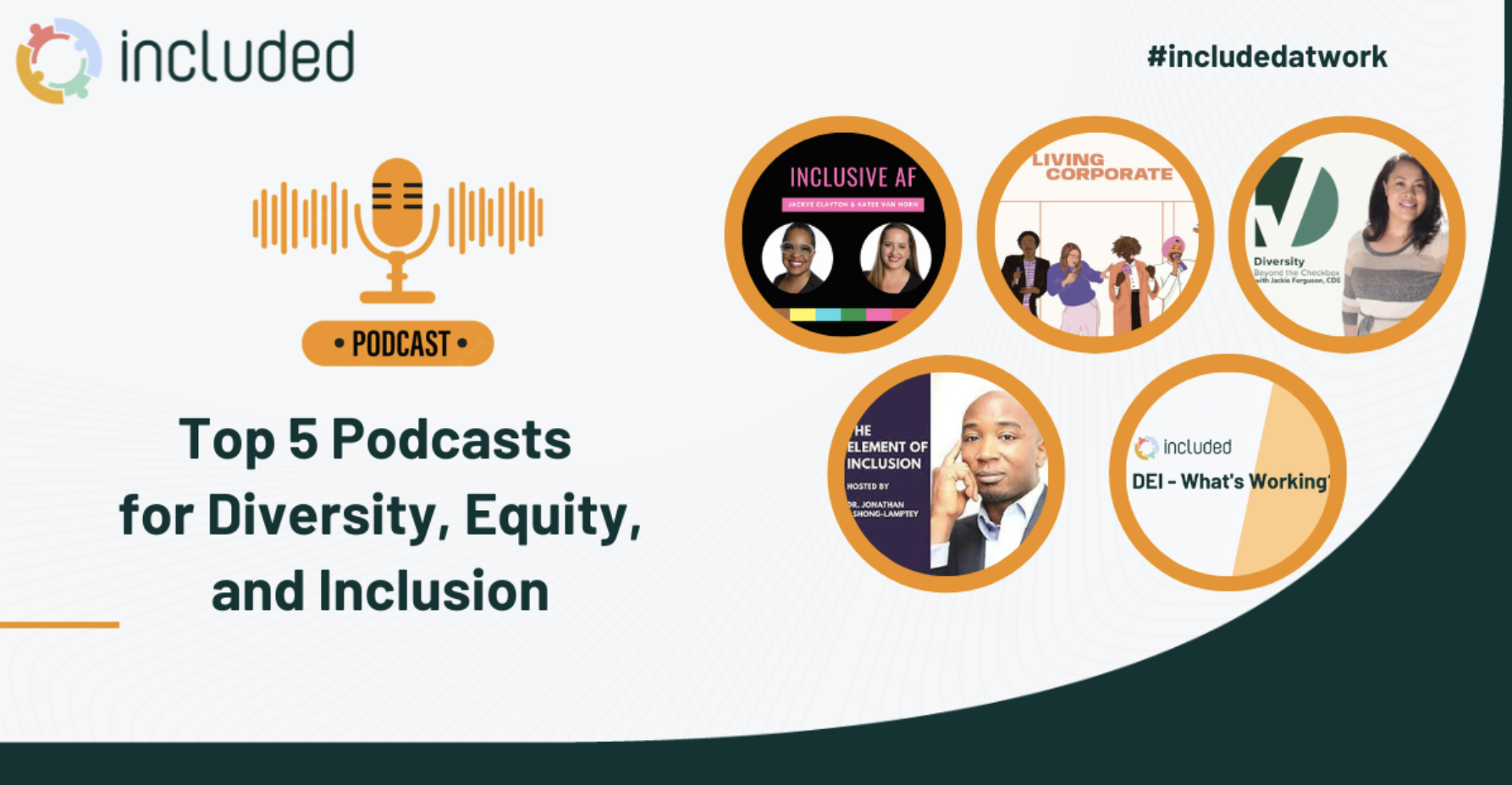Top 5 DEI Podcasts for Diversity, Equity, and Inclusion